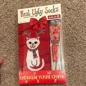 DYI Real Ugly Socks Kit Christmas